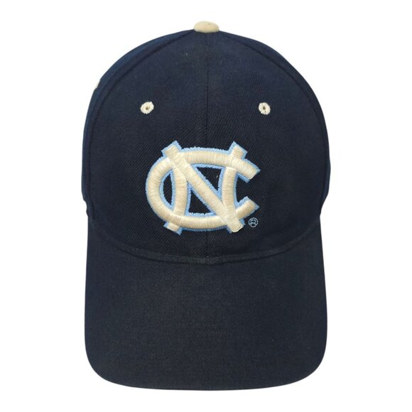 UNC Carolina Fitted 7 3/8 Cap Baseball Licensed NCAA Vintage 90s Hat C.O.D. - Picture 9 of 14